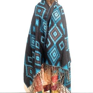 Exclusive Himalayan woolen shawl wool blanket scarf woolen cape soft warm new